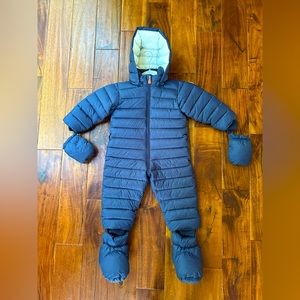 Save the Duck Storm Snowsuit - 12-18 months EC Worn Once! Navy, Ultra Light